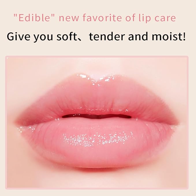 Bee Lip Balm Honey Pot, Strawberry & Honey Moisturizing Propolis Lip Mask, Hydrating & Prevention Dry and Cracked Lip Scrubs Exfoliator, Reduces Lip Lines (Green Yellow Pink)