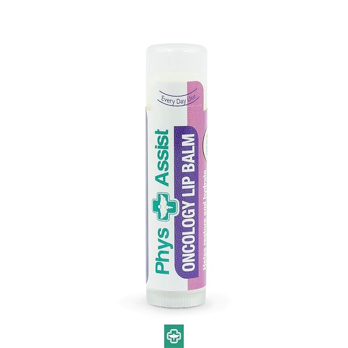 Oncology Lip Balm USDA Organic, Hydrate Dry, Parched Lips. Moisturizing -3 Pack