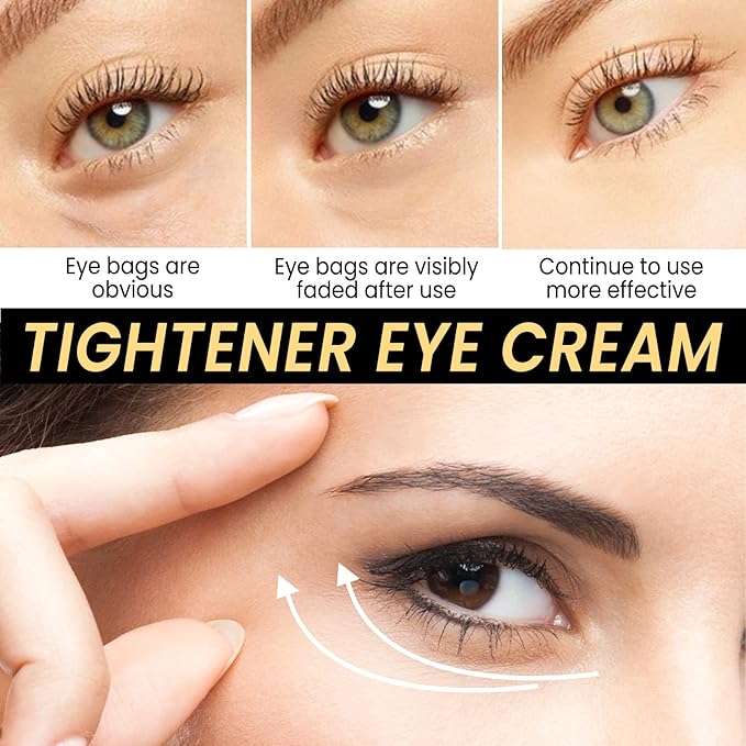 Temporary Eye Tightener Eye Cream, Instant Firmx Eye Cream Reduces Under Eye Bags and Wrinkles, Dark Circles Anti Aging Fine Lines, Firm Skin Under Your Eyes