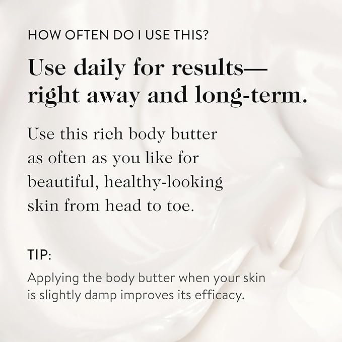 goop Beauty Body Butter | Lotion for Dry Skin | Nourishing Butters & Botanical Extracts | Hydrating & Firming Cream | 6.1 fl oz