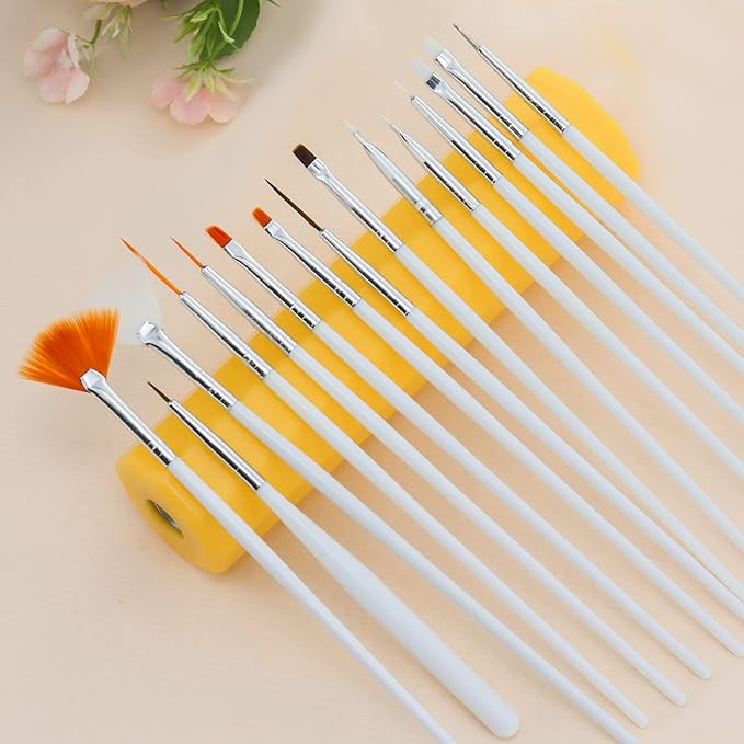 Nail Art Mixing Palette Resin Plate Tray for Mixed Paint Drawing Color Display(Green)