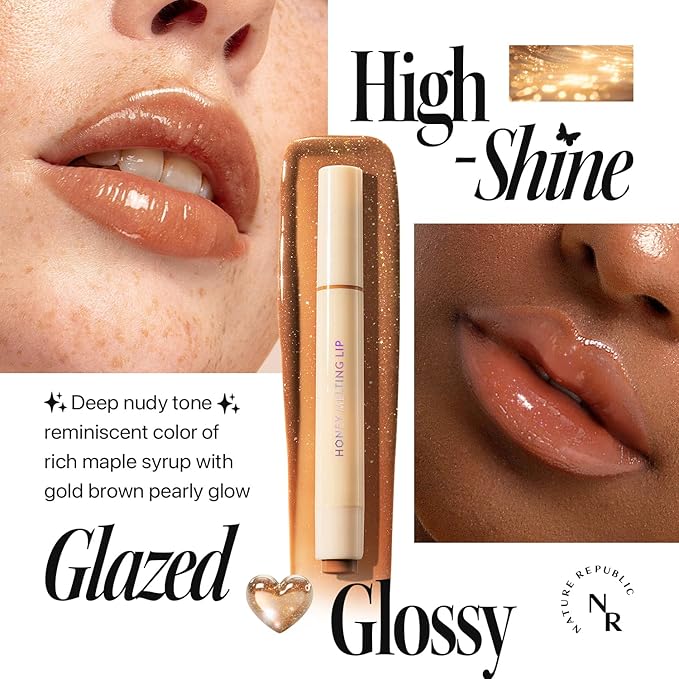 Nature Republic HONEY MELTING LIP 13-14 GLITTER (MAPLE GLITTER)