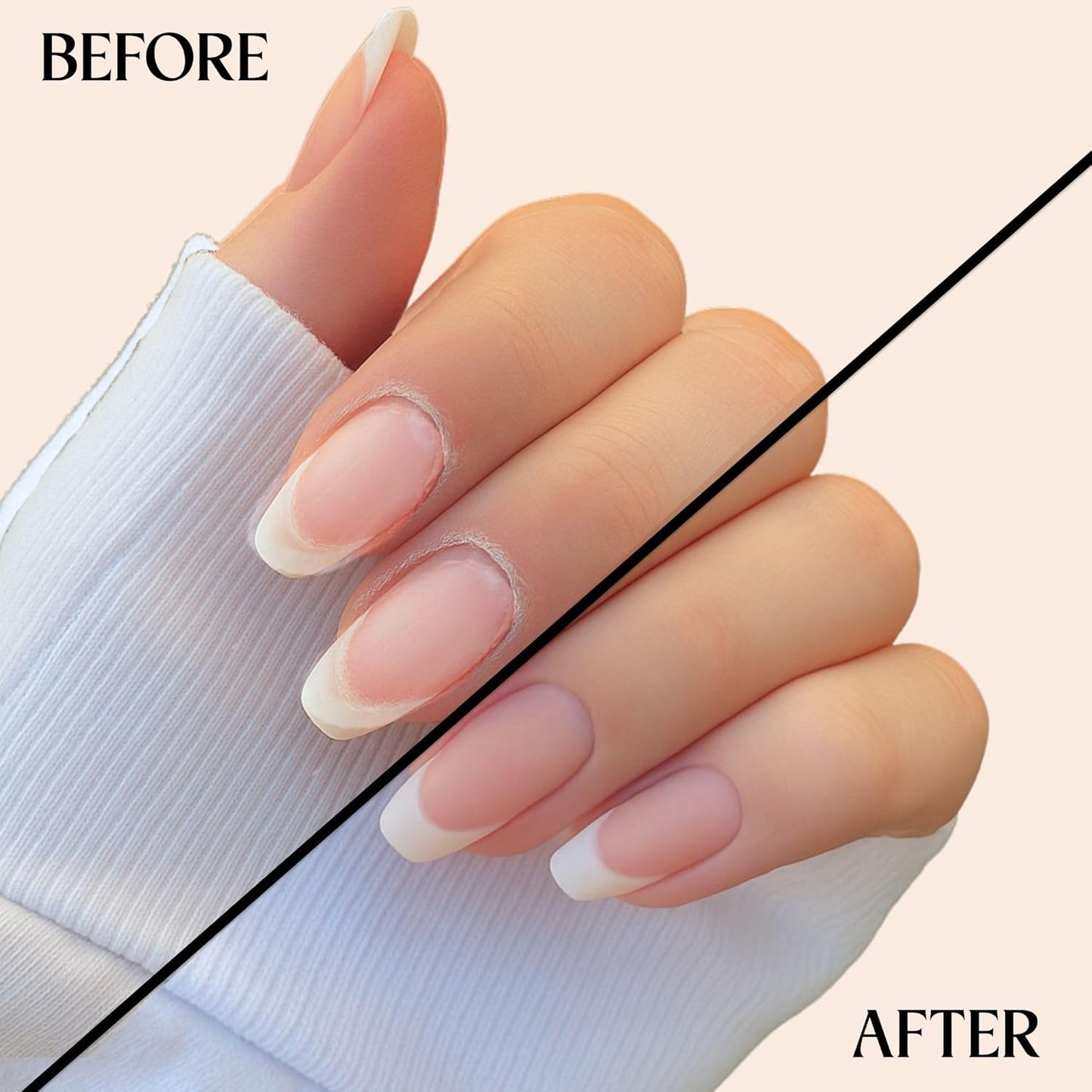 C CARE Sweet Almond Cuticle Oil For Nails - Repairs Cuticles Overnight - Moisturizes and Strengthens Nails and Cuticles - Dropper & Brush included - 2.5oz