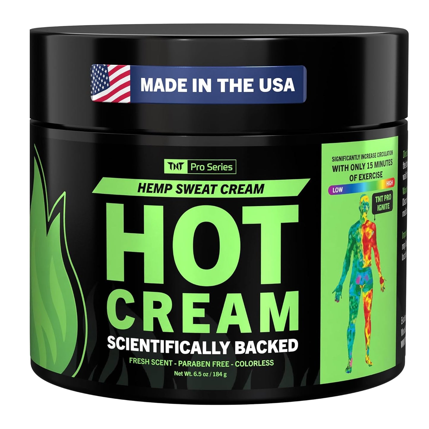 TNT Pro Ignite Sweat Cream – Pre-Workout Hot Gel for Firming & Tightening