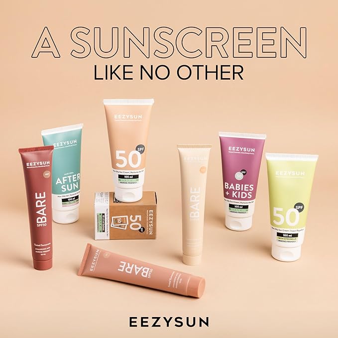 SPF 50 Sunscreen and Insect Repellent Snap Packets - Sunscreen Travel Size Bug Repellent with Citronella Oil, Lemongrass, and Neem Oil - Reef-Safe Repellent - 10 Snap Packets (0.27 fl oz each)