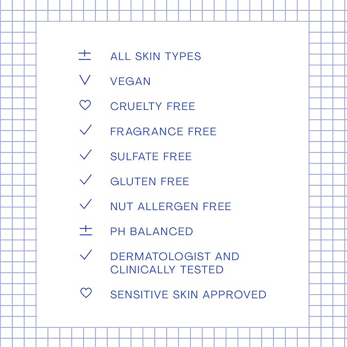 The Outset Purifying Blue Clay Mask - Gentle Fragrance Free Non-Drying Detox - Hydrating, Clarifying for Blackheads and Pores - Clean, Vegan, Gluten Free - All Skin Types, Sensitive Skin - 1.7 fl oz