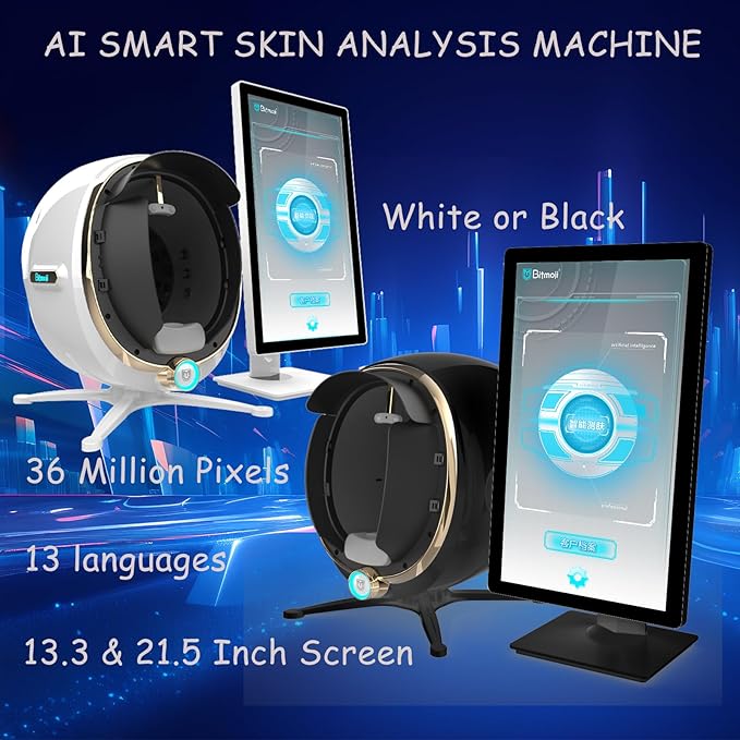 Professional Skin Analyzer Machine - Cobbawe Facial Skin Detection & Analysis for Healthy Skin Care (MJ-W-21.5)