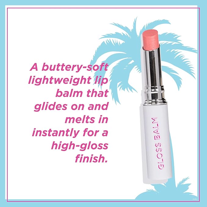 Petite 'n Pretty Glo$$ Lip Balm ($hine Bright) - Makeup for Kids, Tweens, Teens - Hydrating, Lightweight Lip Gloss Made in the USA