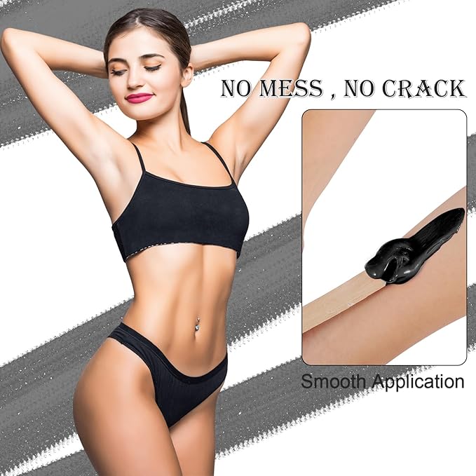 80oz Hard Wax Beads - Quick Hair Removal Waxing - Body, Leg, Back, Bikini - SPA Soft Waxness Salon At Home - Corase Hair Remove for Women Men