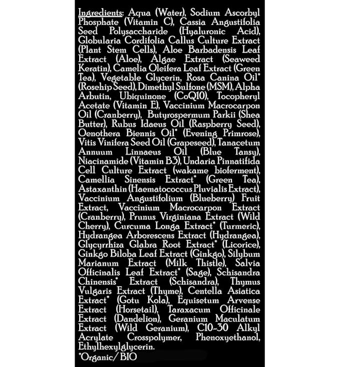 Brickell Men's Anti Aging Vitamin C Serum For Face, Repairing Night Facial Serum for Men, Natural and Organic Hyaluronic Acid Serum For Face to Diminish Wrinkles and Reduce Redness, 1 Ounce, Scented