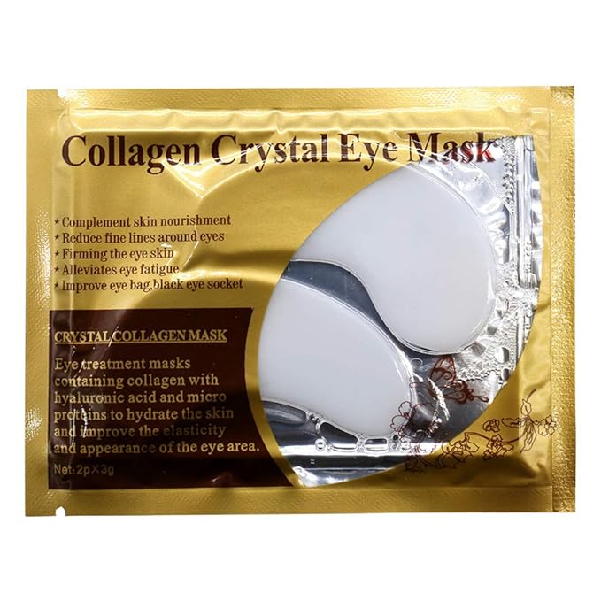 Under Eye Patches - 30 Pairs Collagen Eye Mask Eye Patches for Puffy Eyes and Dark Circles, Anti Aging Moisturizing Gel Eye Pads Under Eye Mask, Milk White