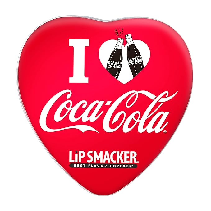 Lip Smacker Valentine's Day Collection Coca-Cola Lip Balm Tin (Pack of 2)