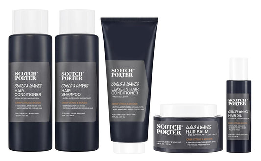 Scotch Porter Superior Collection | Hair Wash, Conditioner, Leave-In, Balm and Oil