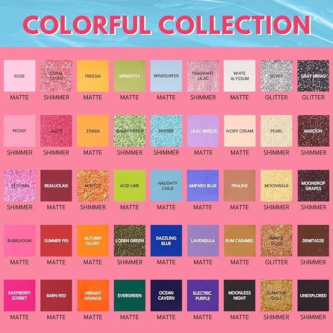45 Shades Eyeshadow Palette, Highly Pigmented Colorful Collection Makeup Palette, Matte Shimmer Metallic Glitter Eye Shadow For Long Lasting Eye Make Up