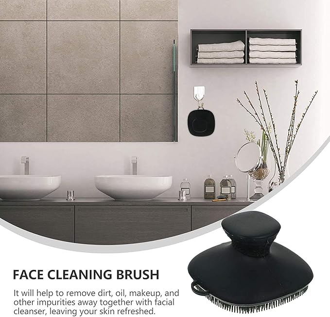 VWMYQ 2 Pack Face Scrubber,Silicone Face Scrubber for Men, Facial Cleansing Brush Silicone Face Wash Brush Manual Waterproof Cleansing Skin Care Face Brushes for and Exfoliating