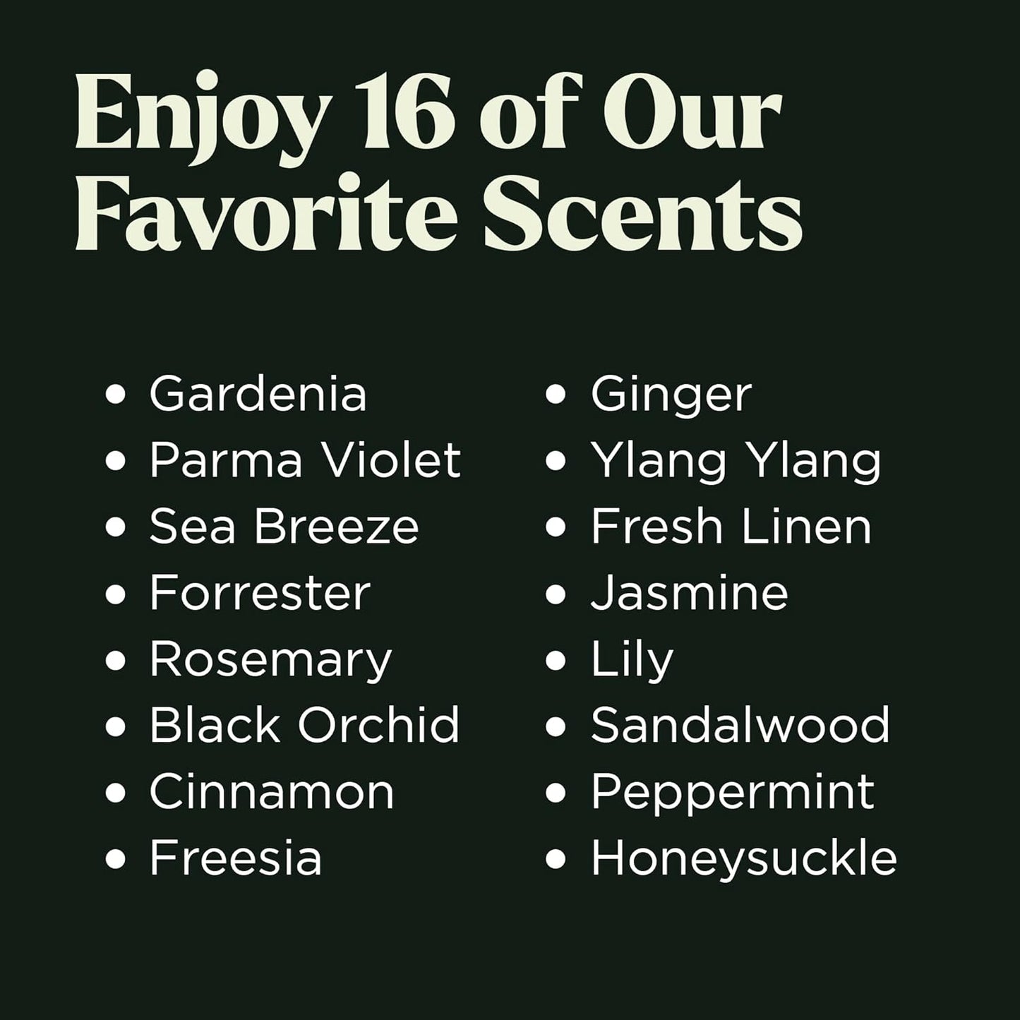 Lagunamoon Fragrance Oil Collection - Premium 16 Piece Gift Set for Diffusers, DIY Candle Making Supplies, Soap Scents, Slime - Aromatherapy Essential Oil Set for Home, Office, Car & Yoga Room