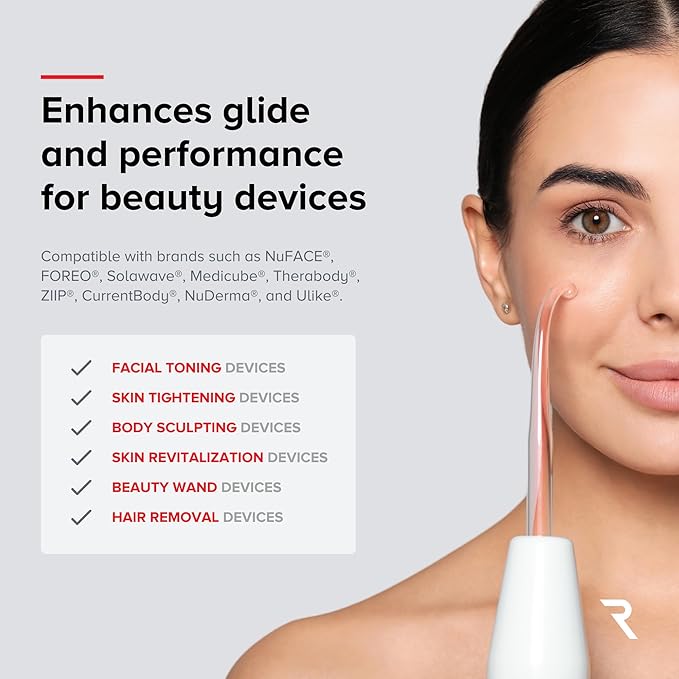 Professional-Grade Ultrasound Gel | Multi-Device Compatible Conductive Gel for Beauty & Skincare Devices | Hydrating, Hypoallergenic, Water-Based, Non-Greasy, Unscented| 5L Cube+8.45 fl oz Bottle
