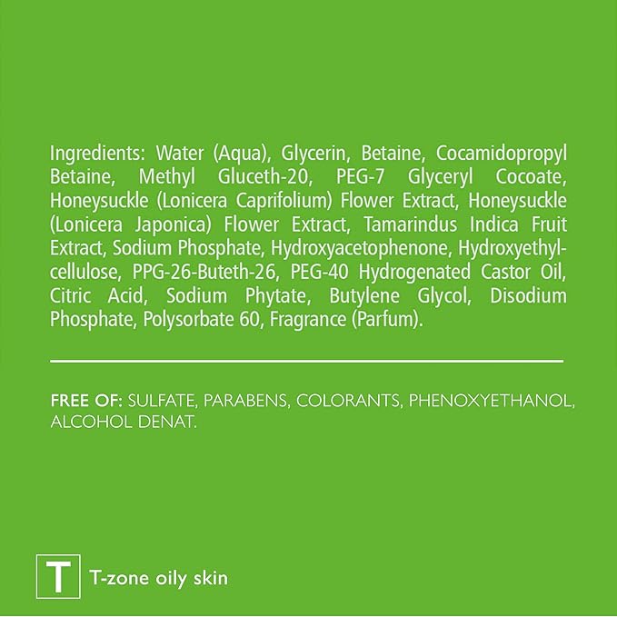 Sebum Cleansing Foam – Gentle Facial Cleanser Removes Excess Oil, Dirt & Makeup, Helps Unclog Pores, Shine Control Foaming Face Wash for Oily & Sensitive Skin, PURI-SEBOSTATIC, 5.07 fl oz