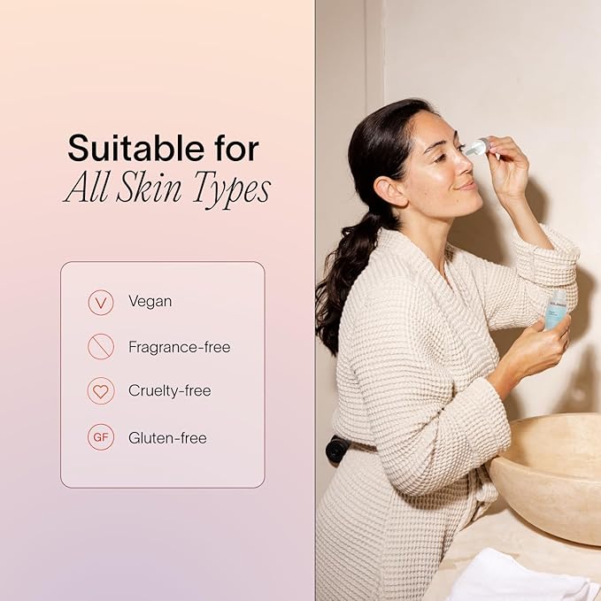 Solawave Renew Complex Red Light Therapy Activation Serum for Face & Neck | Pairs with LED Facial Wand Device | Hydrates & Plumps the Skin | Blue Tansy, Aloe Vera, Hyaluronic Acid (3 Pack - 1 Oz)