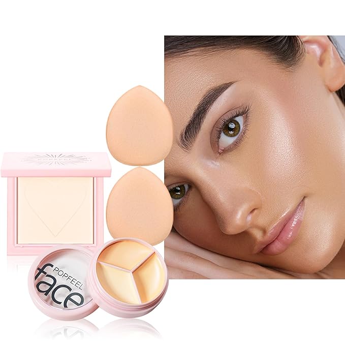 Teens Girls Makeup Kits, Multipurpose Women's Makeup Sets with Naked Eyeshadow Palette, Face Powder, Waterproof Eyeliner, Lipglolss, Makeup Sponge, Eyebrow Mascara, Cream Concealer