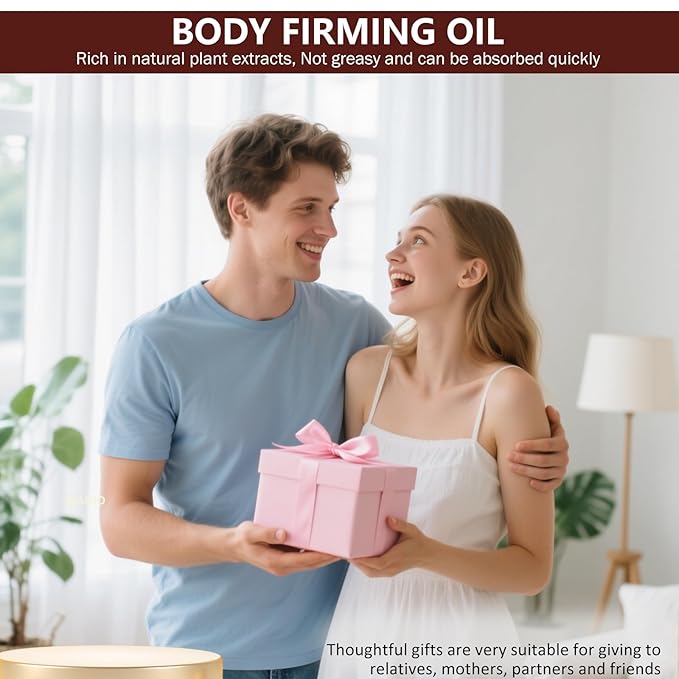 Body Firming Oil Glow-Remedy body oil for women,Body Oil After Shower Tightening&Hydrating Treatment for Arms,Legs,Stomach&Body,Natural Firming Oil for Dry Skin,Non-Greasy Body Serum-(4.06 Fl. Oz)