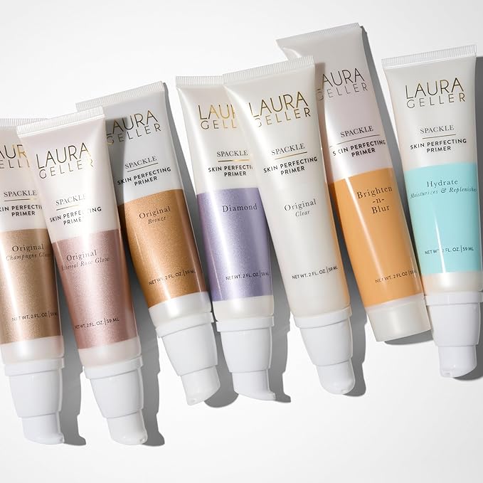 LAURA GELLER NEW YORK Spackle Duo: Spackle Super-Size Skin Perfecting Makeup Primer - Hydrate + Champagne Glow