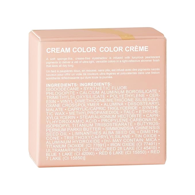 Oulac Gold Cream Eyeshadow - Highly Pigmented Natural Sombra de Ojos, Waterproof & Long Lasting with Moisturizing Formula, Shimmer Glitter Eye Makeup, 6g (21)