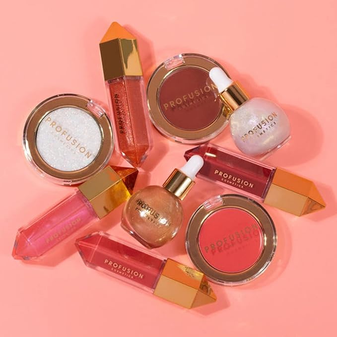 Profusion Cosmetics Cream Blush- Lightweight, Easy-Blend Creamy Texture, Soft, Natural Satin Finish Creating a Natural and Charming Makeup (Rose Petal, 1)