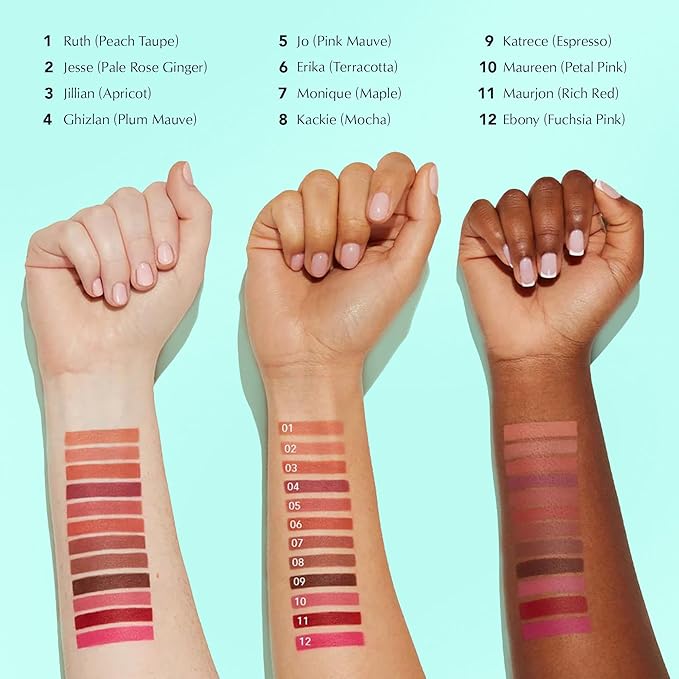 Thrive Causemetics Lip Filler Long-Wearing + Plumping Lip Liner, Shea Butter Hydrating Lip Plumper Retractable Lip Liner Pencil, Built In Sharpener, Vegan & Cruelty Free, Erika (Terracotta)