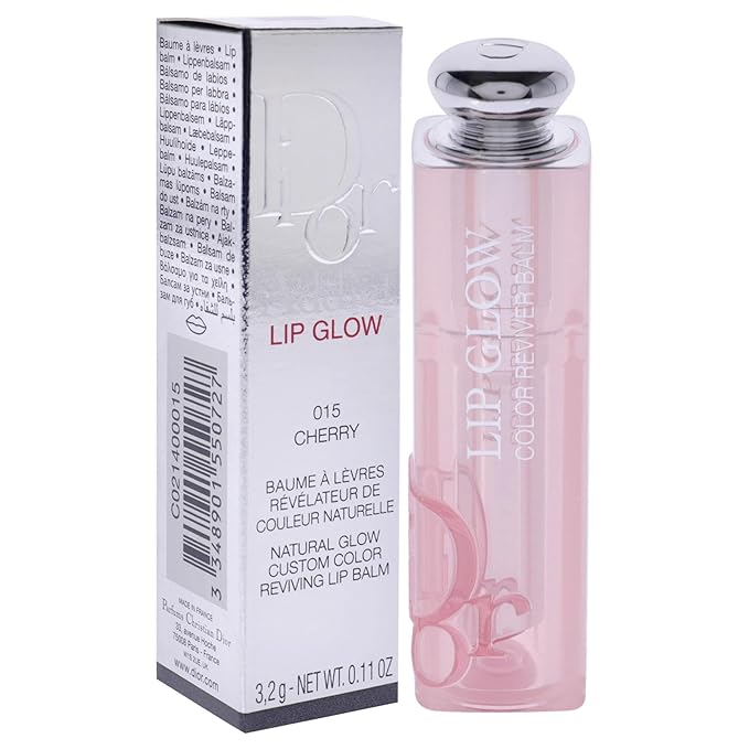 Christian Dior Addict Lip Glow - 015 Cherry by Christian Dior for Women - 0.11 oz Lip Balm