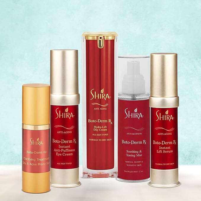 Shira Boto-Derm Rx Instant Anti-Puffiness Eye Cream- for Wrinkles Dark Circles Eye Bags Fine Lines Anti Aging And Tired-Looking Eyes. (2.2 oz.)