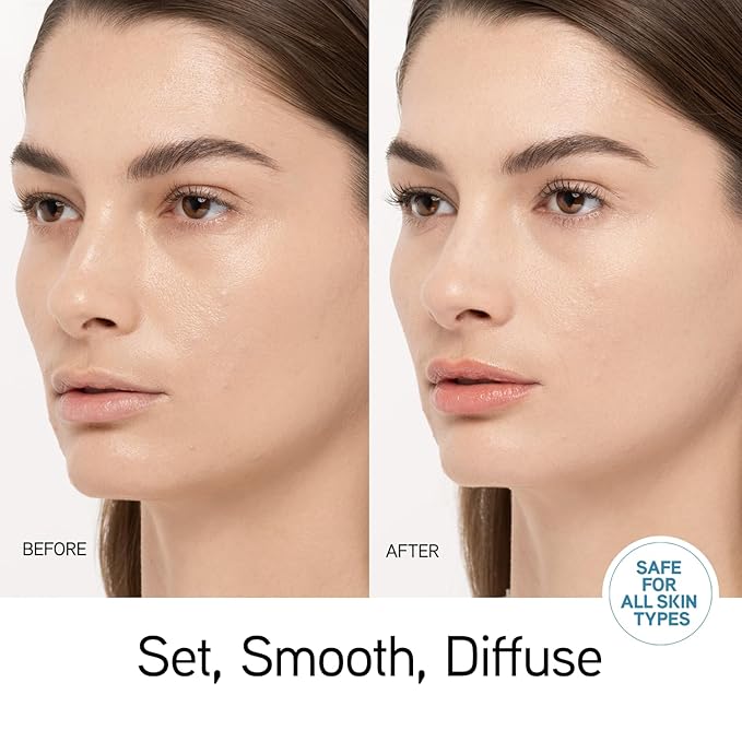 Physicians Formula Mineral Wear®Diamond Blur Skincare Cushion Powder, Blurring & Pore Diffusing Long Lasting Matte Finish Face Powder, Talc-Free- Translucent