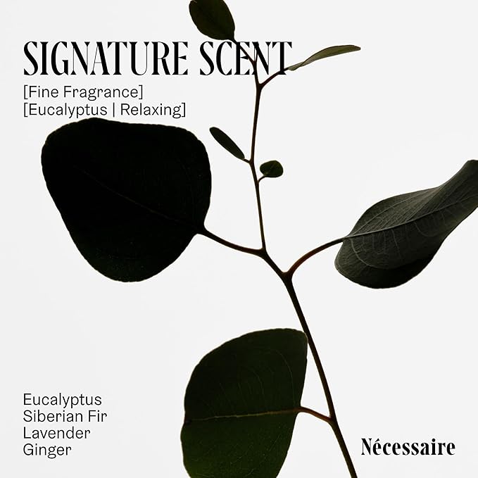 Nécessaire Eucalyptus Body Wash with Pump | Multi-Oil Nourishing Cleanse For Women + Men | Gel Cleanser | Dermatologist-Tested. Hypoallergenic | No SLS/SLES (500 ml / 16.9 fl. oz.)