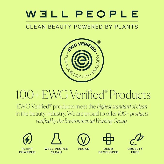 Well People Lip Nurture Hydrating Balm, Lip Balm For Hydration & Vibrant Sheer Color, Soothes & Softens Lips, Vegan & Cruelty-free, Toasty Nutmeg