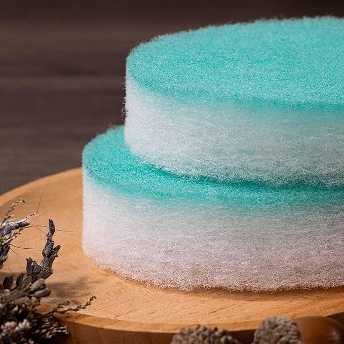 Yiclick Exfoliating Facial Sponge - Daily Cleansing Face Scrubber Exfoliator, Reusable Exfoliating Pads, Makeup Blackhead Remover Tools, Face Scrub Brush, Body Scrubber Sponge for Shower Bath