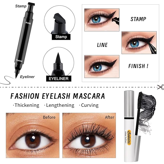 Makeup Kit, Makeup Set for Women, Makeup Present for Women Teen Girl, Eyeshadow Foundation CC Cream Face Primer, Makeup Brush Sponge, Lipstick, Eyebrow Soap Pencil Mascara Eyeliner Cosmetic bag