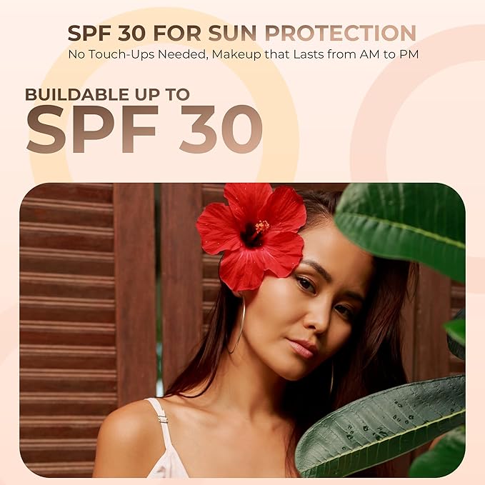 (8 Ounce) (Deep Tan) Foundation Powder Refill By Sweet Face Minerals, Lightweight Mineral Loose Makeup Powder with SPF 20, Full Coverage Flawless Finish, Talc-free, Cruelty-Free, Refillable Pouch