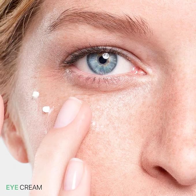 REMEDIAL PAX Eye Cream for Dark Circles and Puffiness, Bags Under Eyes Treatment, Anti-Aging Collagen Eye Cream for Wrinkles, Day & Night Caffeine Eye Cream with Niacinamide Dimethicone