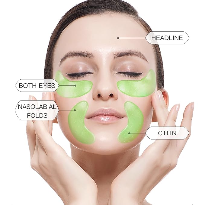 23 Pairs Collagen Under Eye Patches,Gold Under Eye Mask For Removing Dark Circles, Puffiness & Wrinkles,Eye Mask Skincare For Puffy Eyes With Hyaluronic Acid,Eye Bags Treatment For Women