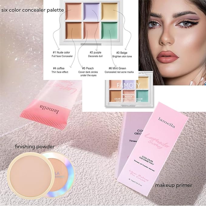 Makeup Kit for Girls,Makeup Gift Set for Girl,Girls Makeup Sets Ages 8-12,Teen Girls Beginner Makeup Kit Gifts,Suitable for Beginners, entry-level, and Teenagers.