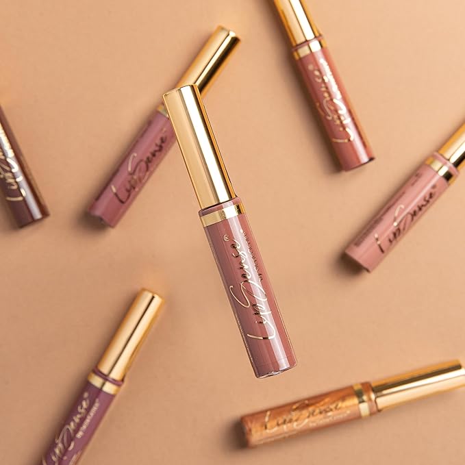 SeneGence LipSense Long-Lasting Liquid Lipstick – 18-Hour Wear, Waterproof, Transfer-Proof, Paraben-Free, Vegan, Cruelty-Free Lip Color in Multiple Shades