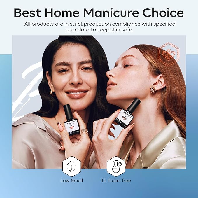 modelones Cat Eye Gel Nail Polish Set, 6 Colors Holographic 9D Glassy Cat Eye Glitter Gel Polish Set Black Blue Purple Green Nail Polish Kit with Magnet Soak Off LED Nail Art DIY Salon Gift