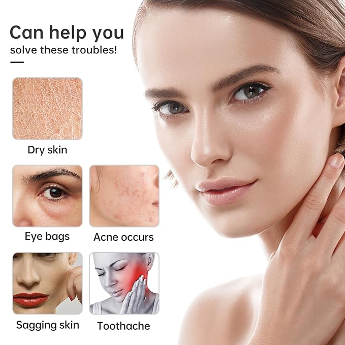 Upgraded Ice Facial Roller for Face and Eye Beauty, Gua Sha Massage, Silicone Ice Mold