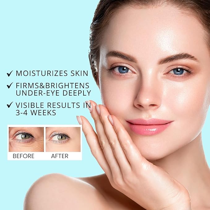 Retinol Eye Cream for Dark Circles: Unlock Radiant Eyes with Our Advanced Formula for Dark Circles, Wrinkles, and Under Eye Treatment