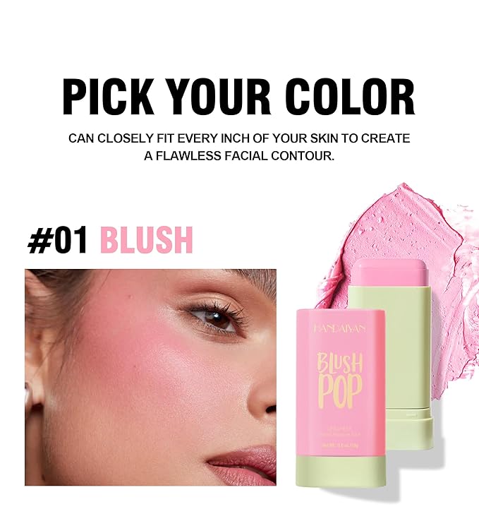 Beauty Balm Serum Boosted Skin Tint – Hydrating Tinted Moisturizer, Lightweight Solid Tinted Foundation Blush Stick for Flawless, Sheer to Medium Coverage, Radiant & Dewy Finish