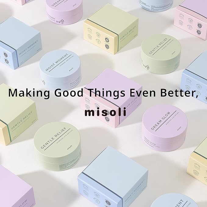 Moist Moment Under Eye Patches | Hydrating Eye Treatment Gel Masks With Hyaluronic acid & Squalane | Under Eye Masks For Dark Circles and Puffiness, Under Eye Bags, Wrinkle Care, Men and Women