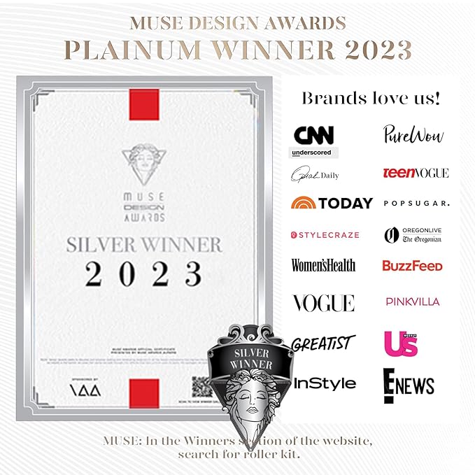 BAIMEI IcyMe Jade Roller & Gua Sha, Face Roller Redness Reducing Skin Care Tools, Self Care Pink Gift for Men Women, Massager for Face, Eyes, Neck, Relieve Fine Lines and Wrinkles - Rose Quartz