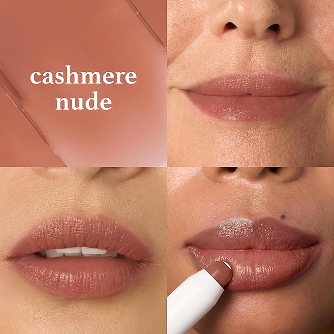 Julep It's Balm: Tinted Lip Balm + Buildable Lip Color - Cashmere Nude - Natural Gloss Finish - Hydrating Vitamin E Core - Vegan