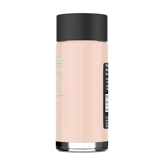 Neutrogena Shine Control Liquid Makeup Broad Spectrum Spf 20, Natural Ivory 20, 1 Oz.