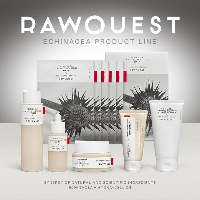 Echinacea Cleansing Gel Foam, Gentle Effective Cleanser, Impurities Remove, Hydrating, Soothing w/Hydracell, Hyaluronic Acid, Propendediol, SkinCare for Dry Sensitive Skin 5.07 fl oz / 150ml